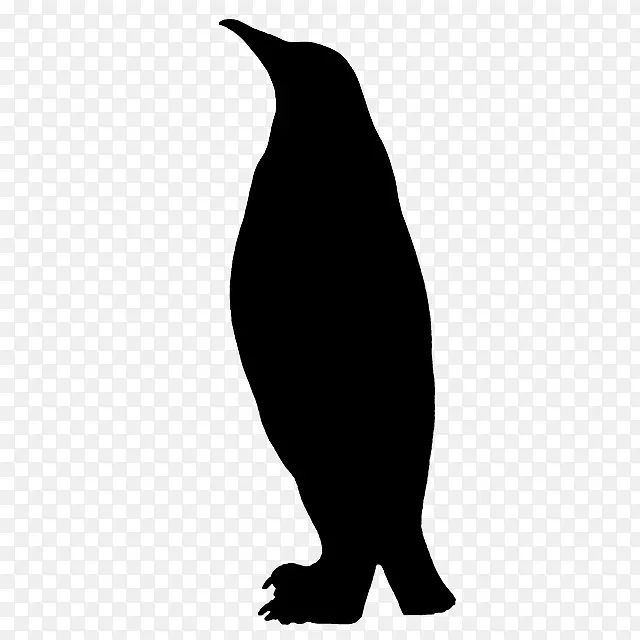 企鹅剪贴画动物轮廓喙