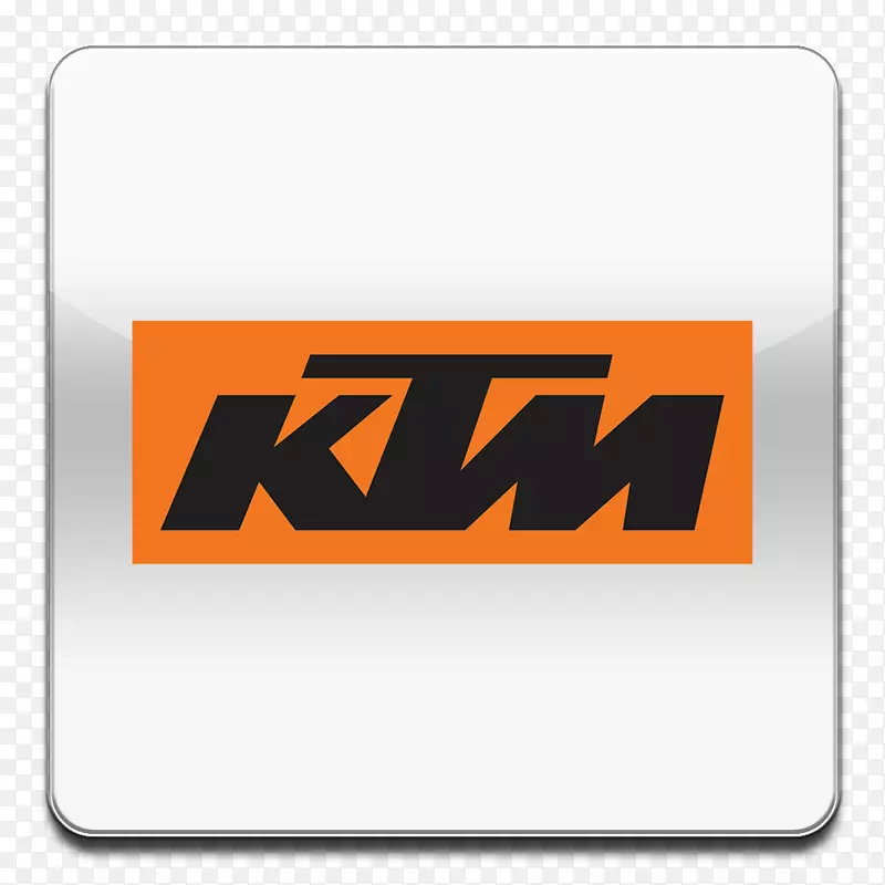 KTM标志产品字体品牌背光徽章