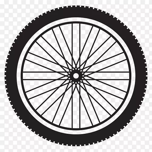 自行车车轮图形辐.自行车