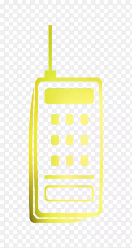 商标产品设计黄色电话