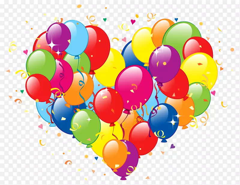 生日气球png图片剪辑艺术-生日