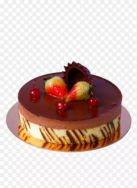 巧克力蛋糕馅饼糖霜巧克力蛋糕