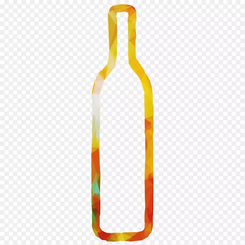 玻璃瓶黄色产品设计