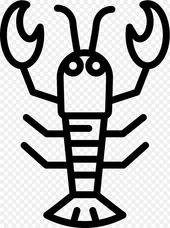 龙虾计算机图标png图片图形插图.龙虾