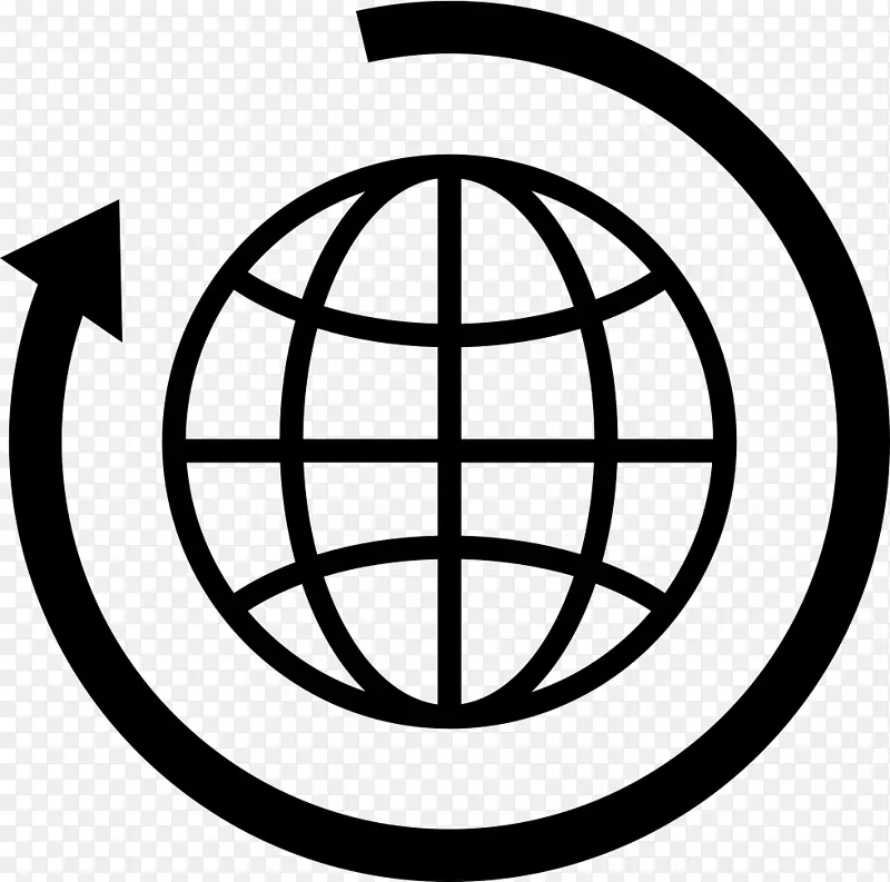 地球世界图形png图片计算机图标.弧形按钮