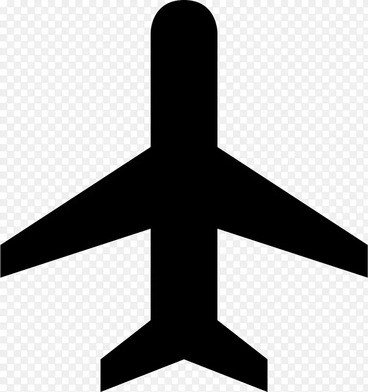 飞机计算机图标可伸缩图形插图.飞机