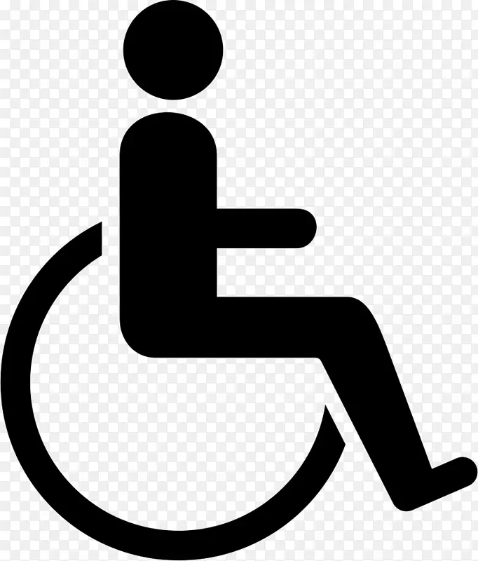 残疾剪贴画图形png图片轮椅