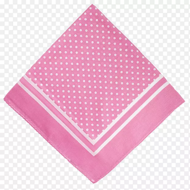 剪贴画粉色圆点手帕png图片手帕透明和半透明