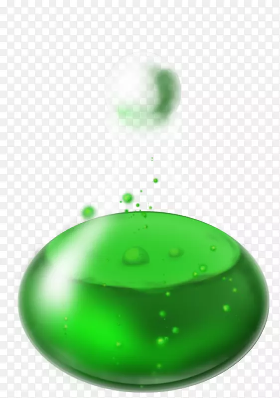 玻璃瓶艺术家-祖母绿泡泡