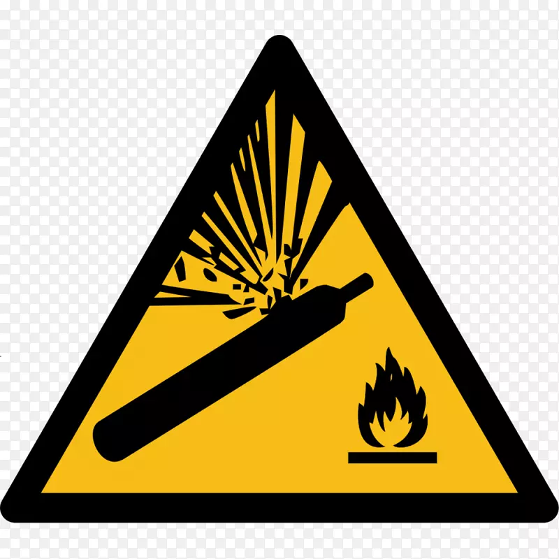 示警标志png图片爆炸危险符号爆炸