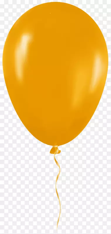 黄色气球剪贴画png图片图像气球