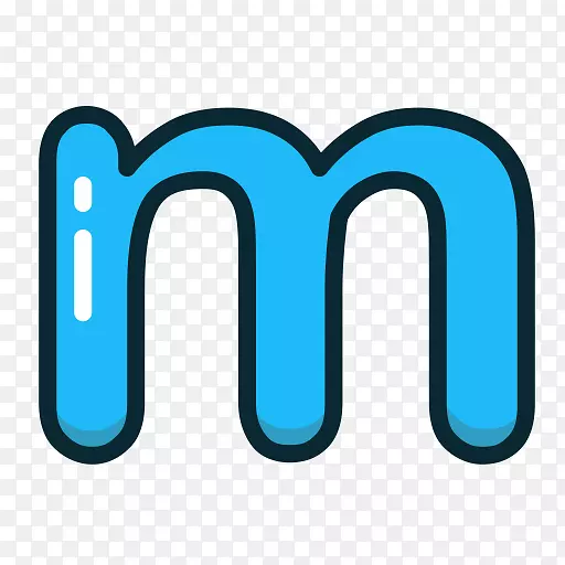 蓝色字母M图标PNG图片素材下载_图片编号6602172-PNG素材网