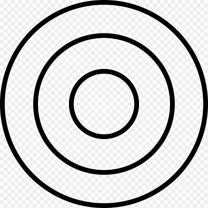 计算机图标圆可伸缩图形插图.圆