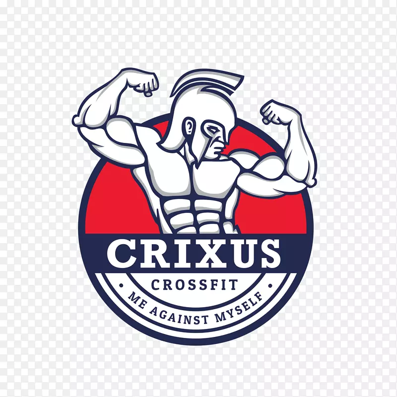 徽标交叉Fit 4 l Crixus CrossFit Tupac 0-CrossFit流光