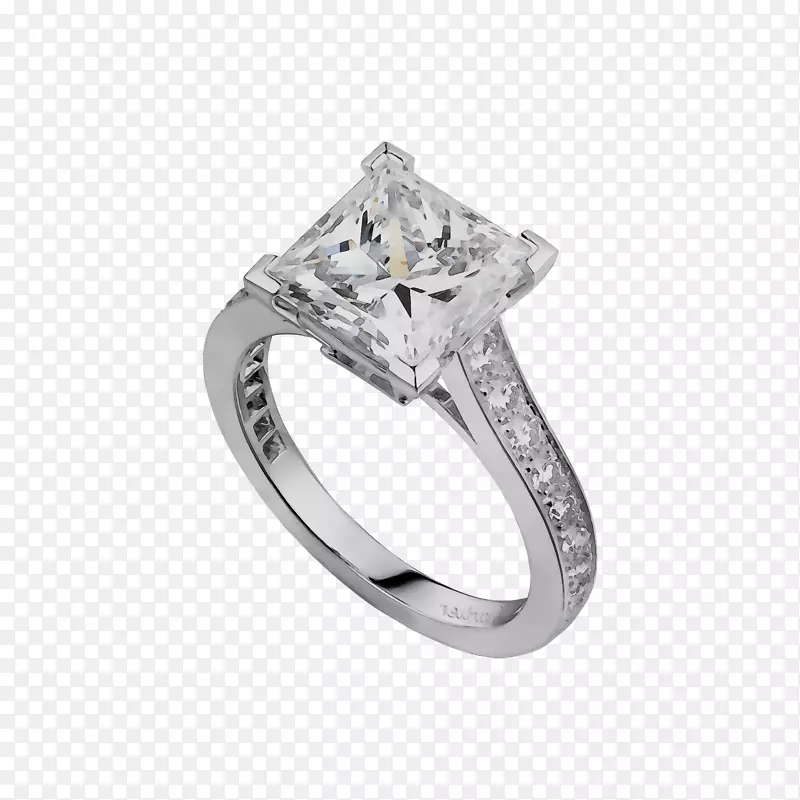 钻石切割婚戒订婚戒指
