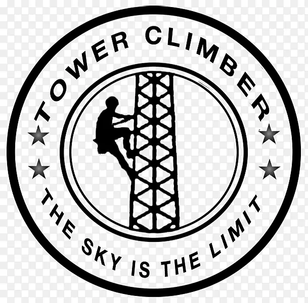 奇利瓦克助产标志公司设计塔登山者-特权徽章