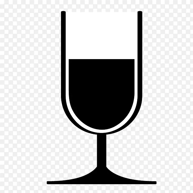 象形文字葡萄酒玻璃插图.葡萄酒