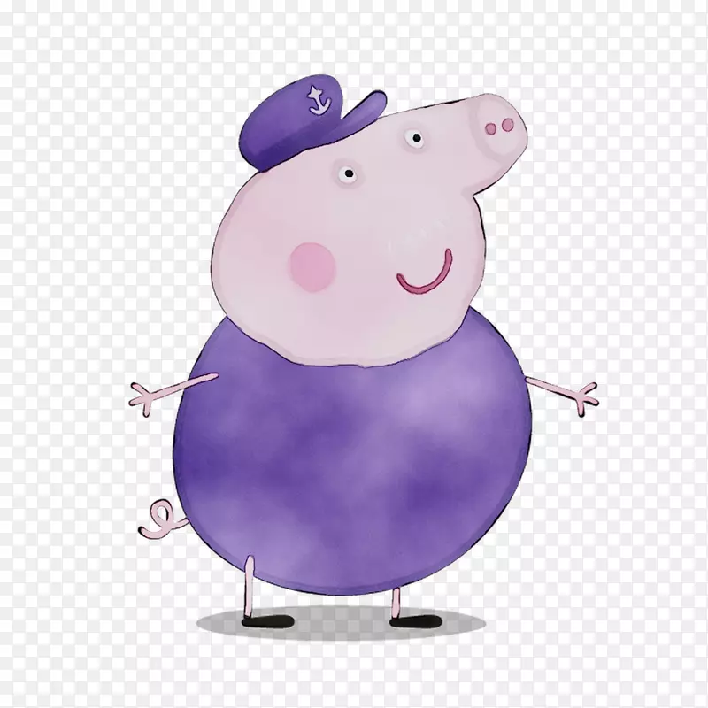 猪产品设计紫色