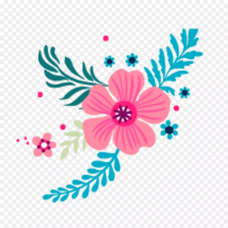花卉图案-花纹符号