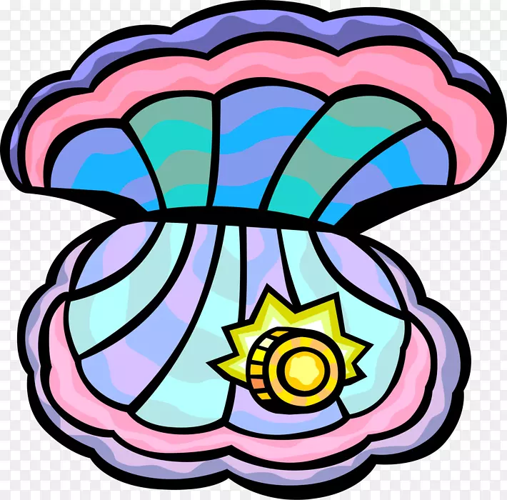 剪贴画牡蛎图形蛤蜊插图嫁妆插图