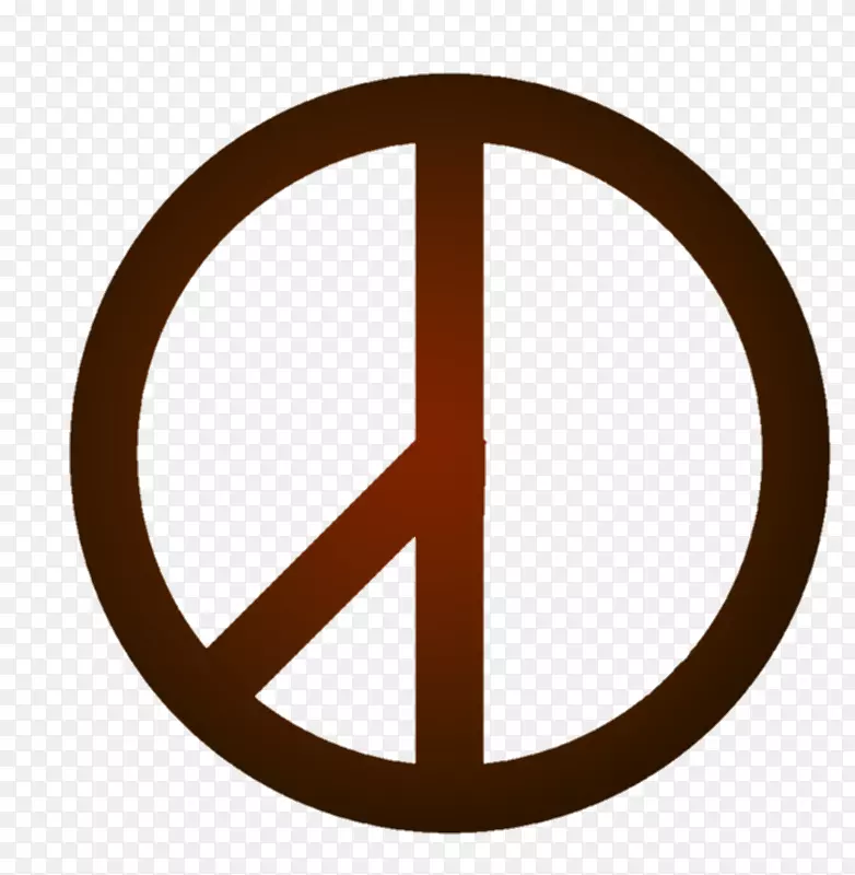 和平符号免版税插图-gd标志