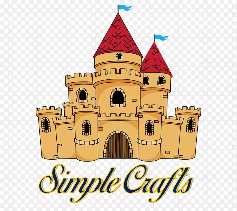 剪贴画城堡插图免费内容-城堡