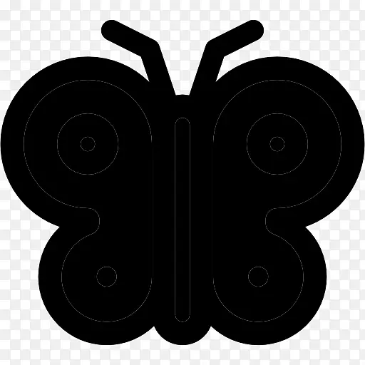 蝴蝶昆虫剪贴画电脑图标png图片