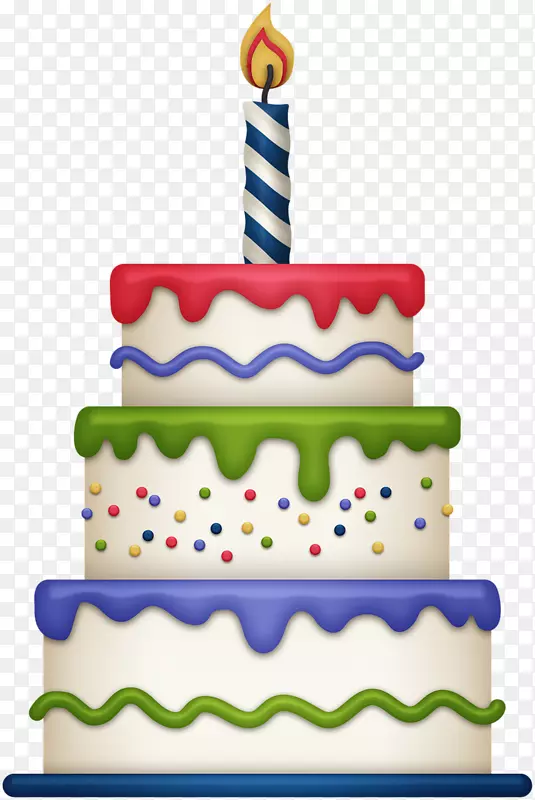 生日蛋糕剪贴画图片-生日