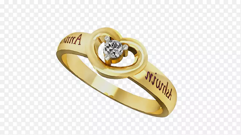 结婚戒指金黄首饰
