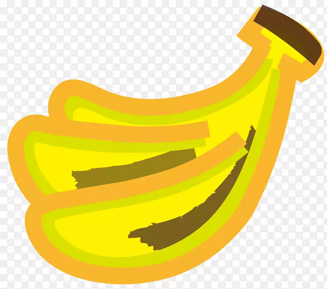 香蕉产品设计剪贴画系列-香蕉