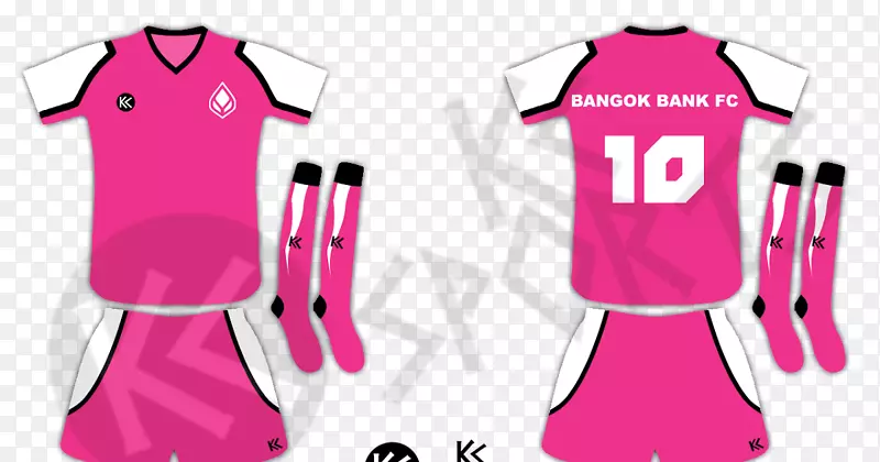 帕拉纳尼斯坎培南斯科里蒂巴足球俱乐部T恤曼谷银行F.C。-曼谷模型