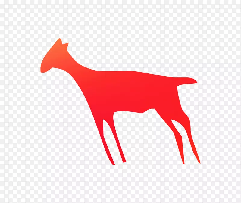 驯鹿标志长颈鹿牛字体