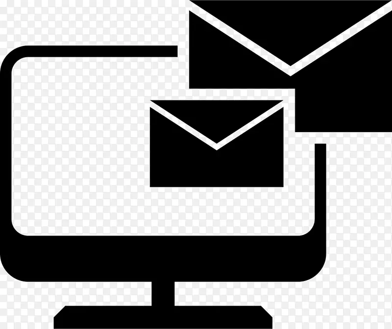 电子邮件附件计算机图标弹跳地址可伸缩图形-Emailschild