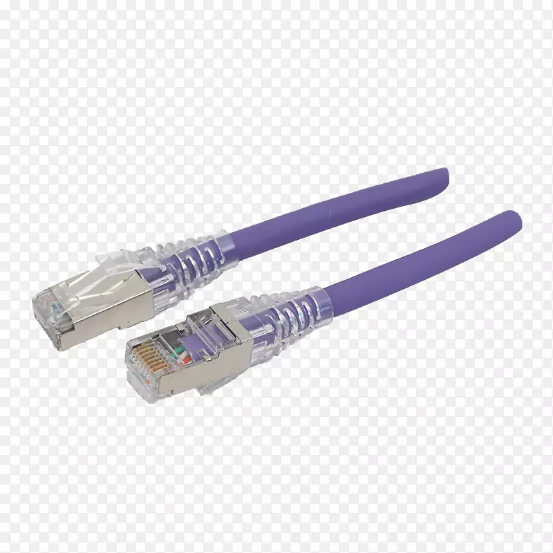 电缆usb以太网紫色串口Cat6传单