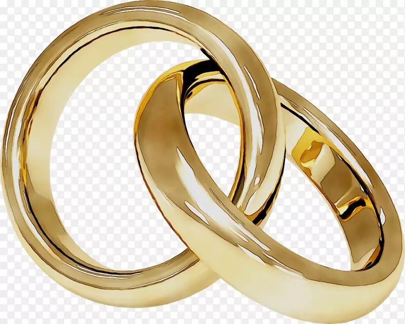 结婚戒指剪贴画黄金