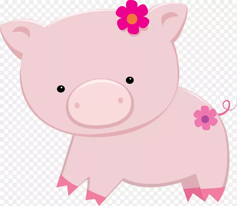 png图片剪贴画动物-猪