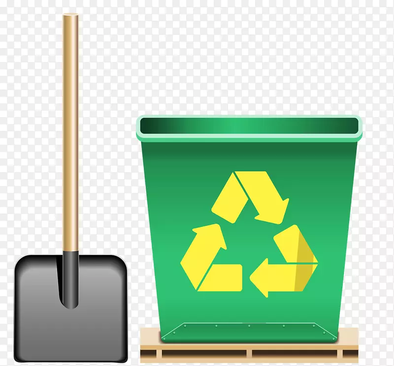 垃圾桶和废纸篮回收废物管理图像-Banco模型