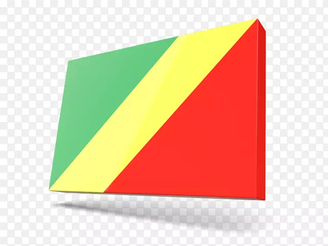 三角形黄色产品图形-刚果图标