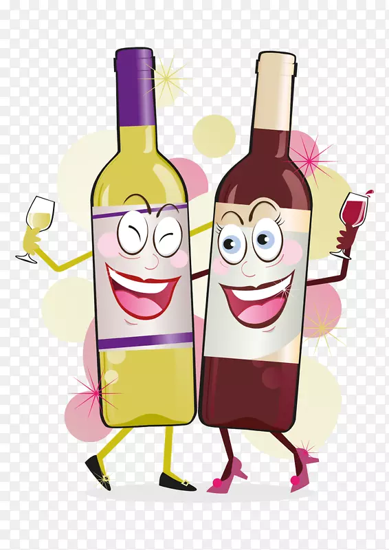葡萄酒剪辑艺术酒瓶食品-葡萄酒
