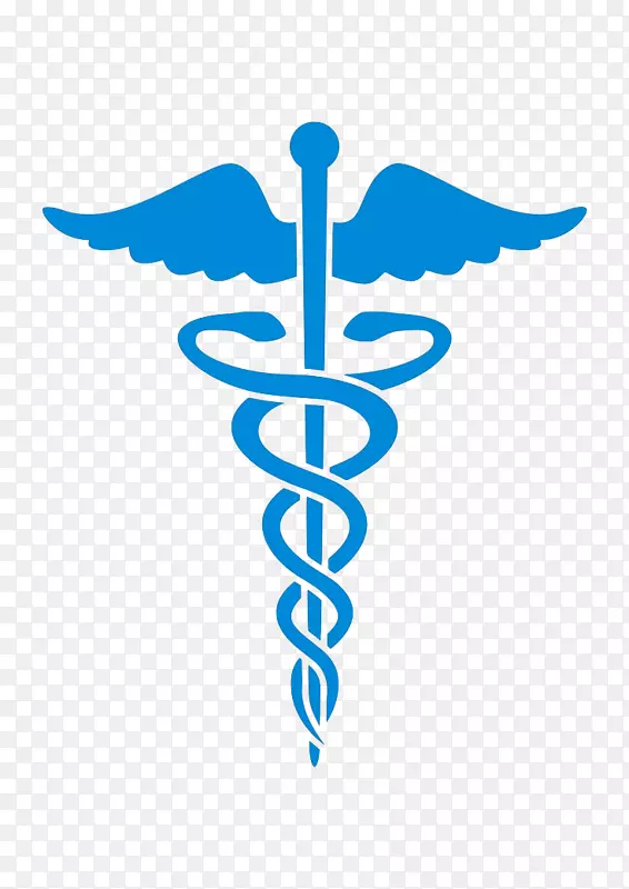 凯迪修斯标志为医护人员的标志剪贴画.卡杜西标志
