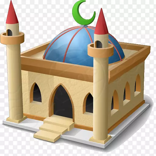 白色清真寺拿撒勒计算机图标三维计算机图形png图片.Camii水彩