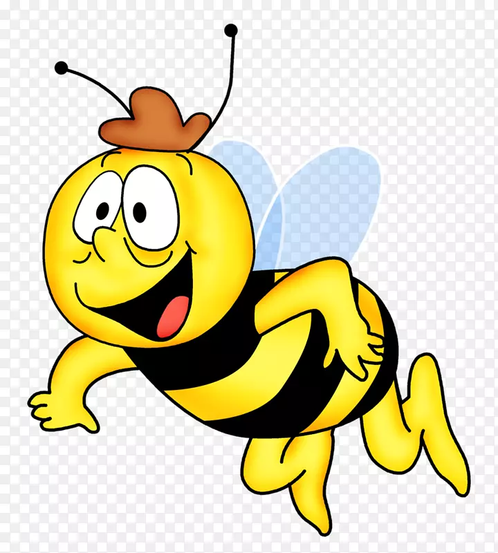 西方蜜蜂昆虫黄蜂玛雅蜜蜂-蜜蜂