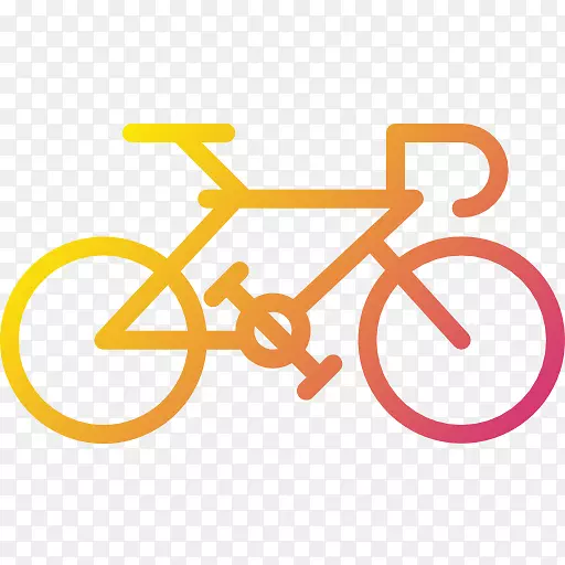 自行车框架自行车车轮计算机图标可伸缩图形.自行车