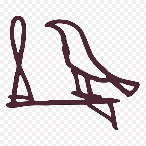 鸟类png图片轮廓插图设计.鸟