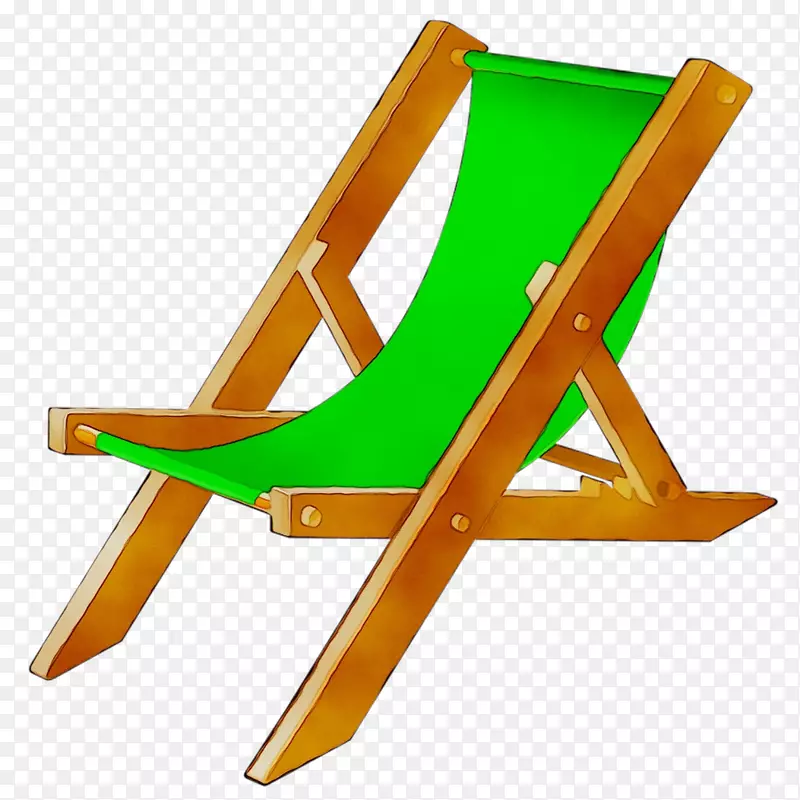 剪贴画椅子插画沙滩壁虎