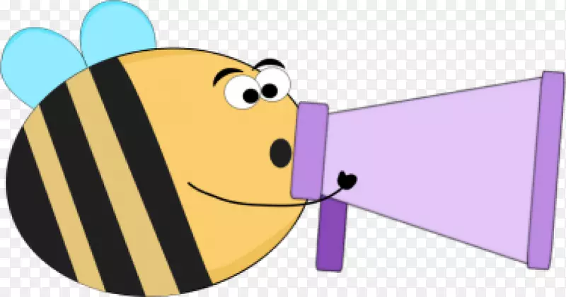 蜜蜂剪贴画生日图像png网络图.蜜蜂
