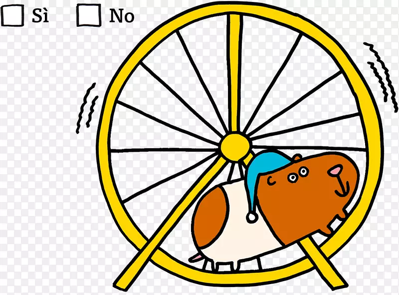 自行车车轮仓鼠剪贴画背景