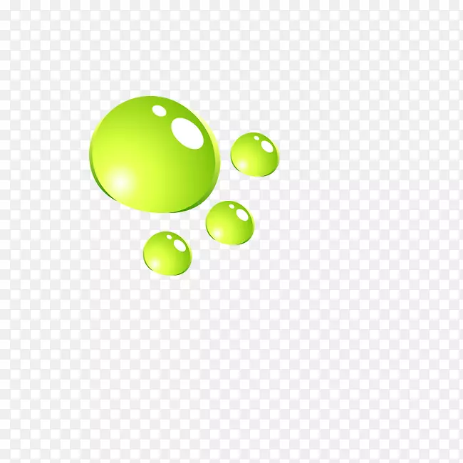 产品设计绿色桌面壁纸图形.婴儿鲨气泡