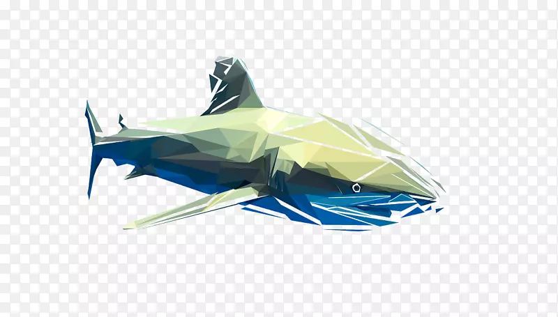 鲨鱼产品设计塑料-幼鲨背景
