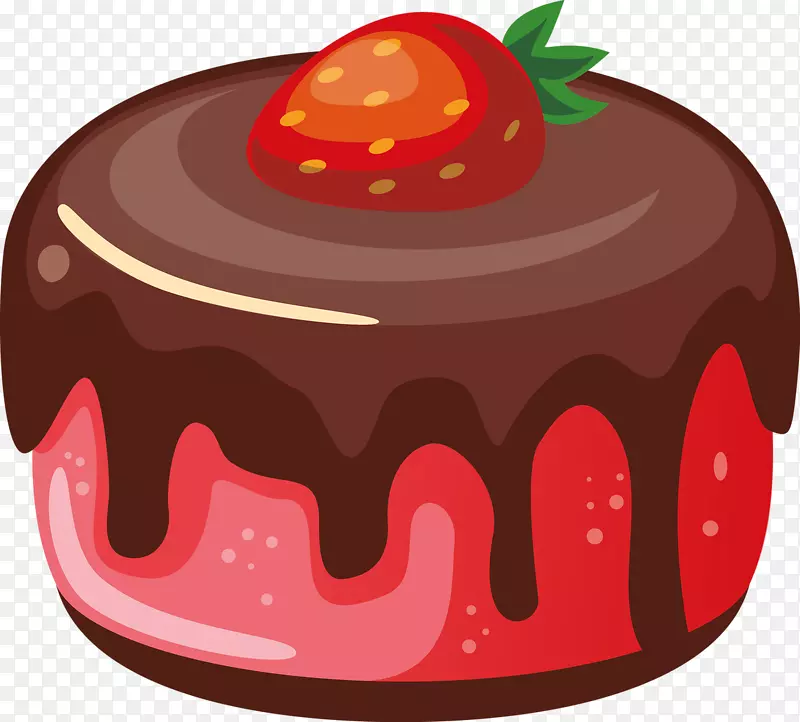 草莓馅饼蛋糕巧克力布丁蛋糕